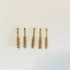 GI US Army Small Arms Cleaning Brush 5 PACK NEW IN BAG Brass .38/9mm