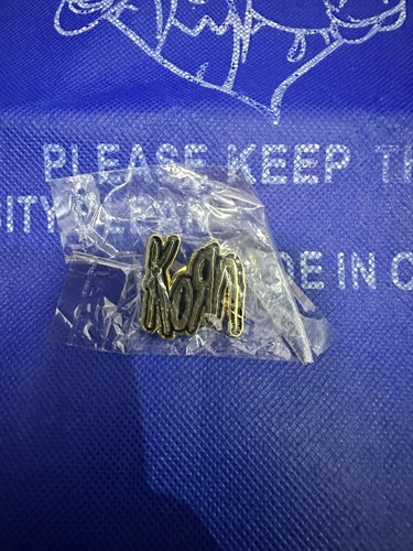 Korn Pin Korn Enamel Pin Korn Lapel Pin Korn Gold Finish Pin Korn World Tour Pin