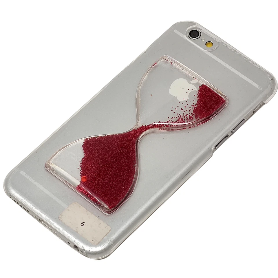 Pellicola+Custodia cover per Apple iPhone 6 6S 4.7" CLESSIDRA rigida trasparente - Immagine 2 di 4