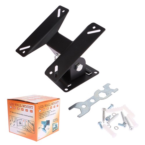 14-24" TV Mount LCD LED Monitor Wall Bracket Flat Panel Frame Support 180 Deg Sg - Picture 4 of 9