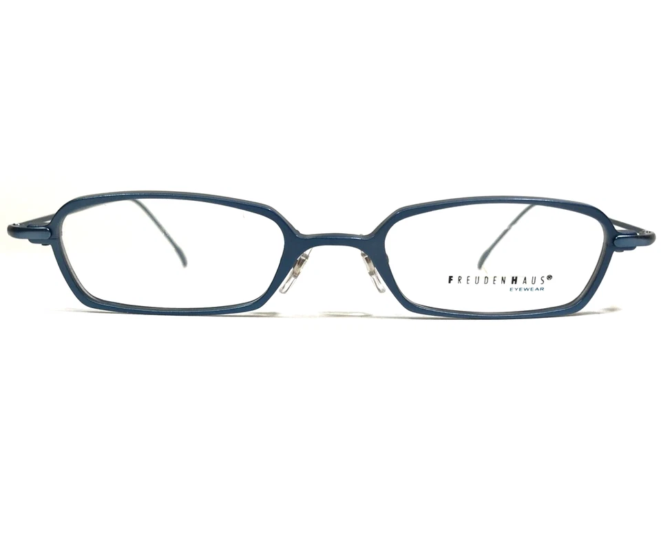Armações de óculos Freudenhaus EWAN SKY azul fosco retangular aro completo 47-20-130 - Imagem 2 de 4