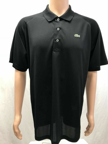 NWT Lacoste Sport Men's Solid Polyester Golf Polo Shirt, size 3-9, color varies