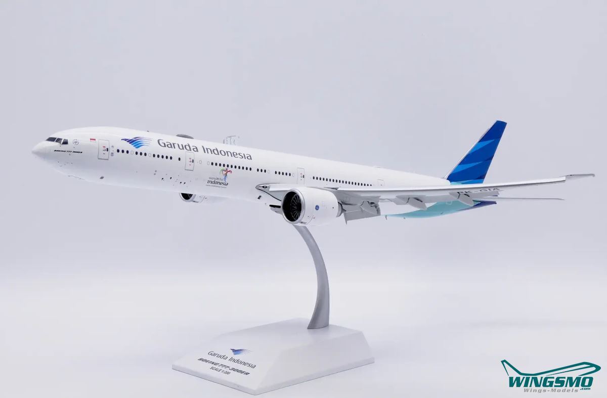 JC Wings Garuda Indonesia Boeing 777-300ER PK-GIA Flaps Down