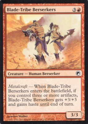 2X BLADE-TRIBE BERSERKERS 84/249 SCARS OF MIRRODIN MTG LP X2 (yourdeckbuilder)
