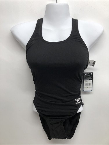 Speedo Women's Powerflex Eco One Piece Swimsuit - Keyhole Back, Removable Cups, Recycled Nylon - View #12