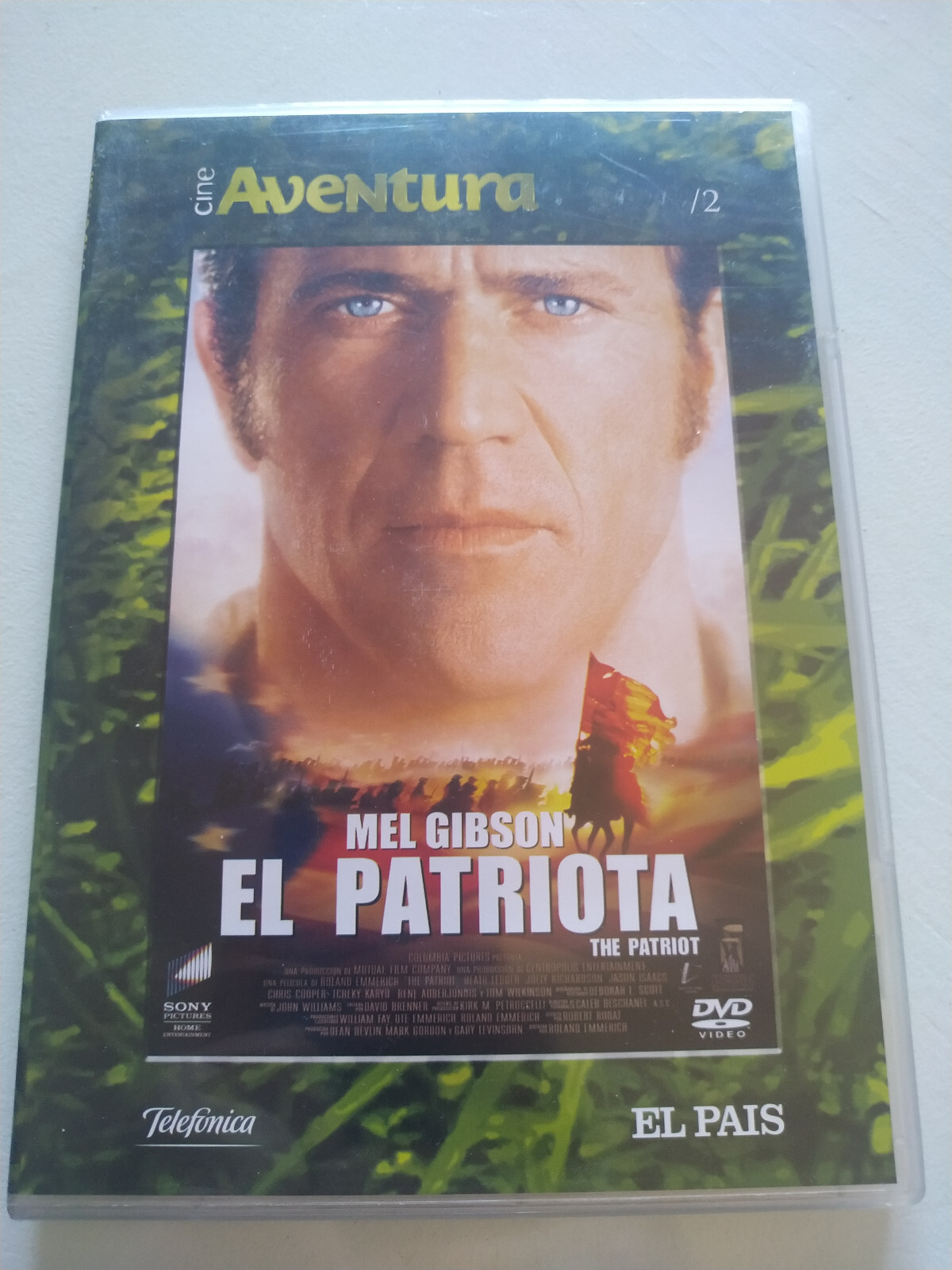 The Patriot Mel Gibson - Slim DVD Spanish English Region 2