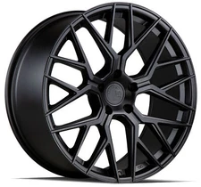 One 20x9 Aodhan AFF9 5x114.3 +30 Flow Forged Matte Black Wheel