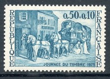 STAMP / TIMBRE FRANCE NEUF LUXE N° 1749 ** JOURNEE DU TIMBRE RELAIS DE POSTE