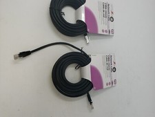 Lot Of 2 Zenith PN10255EB CAT 5E Network Cable 25 FT