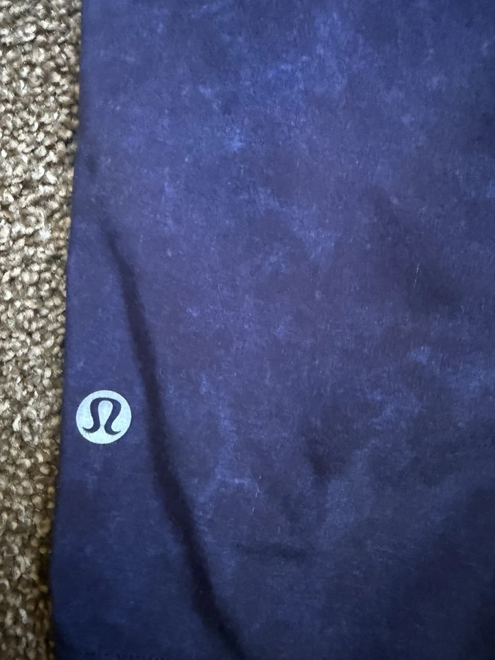 Lululemon Pace Breaker Liner Shorts Mens Size:S Blue Zip Training Gym Run - Image 3 of 4