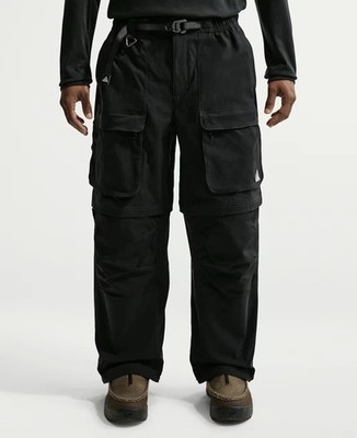$200 Nike Men s L ACG Smith Summit Pants Shorts Convertible Black HV0591-010