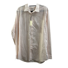 NEW Gap Slim Fit Stretch Men's XL Tall Button Front Shirt Long Sleeve FLAW