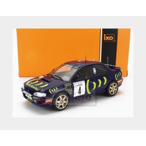 1:24 IXO Subaru Impreza 555 #4 Rally Tour De Corse 1995 Mcrae 24RAL028B.22 - Immagine 2 di 2