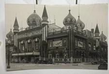 RPPC  SD Mitchell 1949 Corn Palace photo postcard 