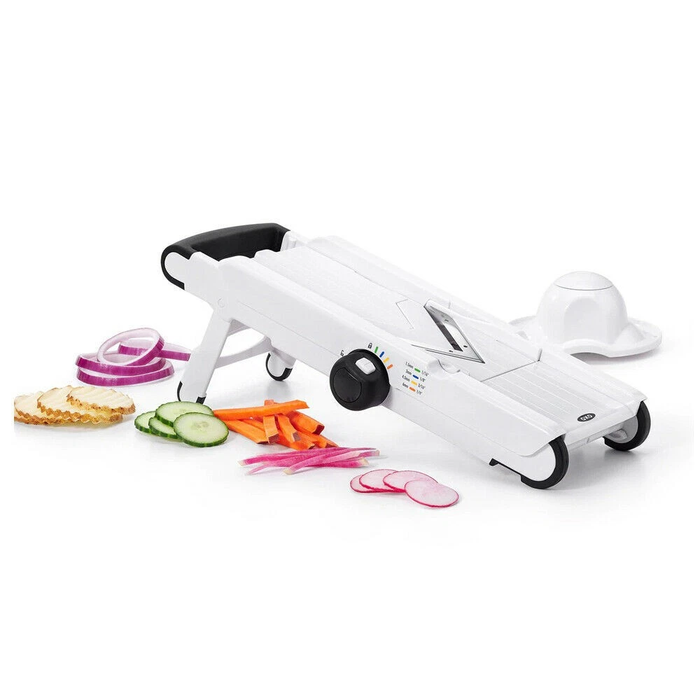 New OXO V-Blade Mandoline Slicer - Julienne Cutter Grater Vegetable Slice