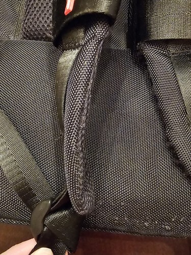 Sprayground Backpack Nylon Weave Front Black - SOME DAMAGE, SEE PHOTOS - Picture 12 of 13
