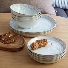 Image of Dinner Set: 12 Piece Denby Kiln Dinner Set, Stoneware