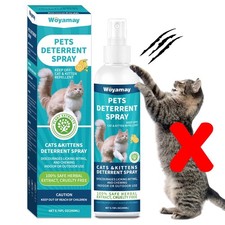 Espray Disuasorio De Gatos Para Muebles Uso Interior Y Exterior De Lujo