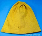 Vintage Barbie Doll Golden Evening #1610 Yellow Skirt w/ Glitter MINTY ~ 1960's