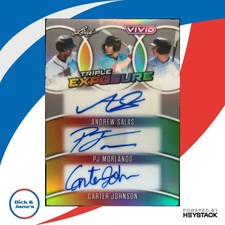 2025 Leaf Vivid Andrew Salas PJ Morlando Carter Johnson Triple Exposure Auto /3