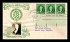 FAMOUS AMERICANS GILBERT CHARLES STUART FIRST DAY COVER 1940 FDC