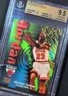 MICHAEL JORDAN 1997 Z-FORCE (Z FORCE) #23 BGS 9.5 GEM SP ULTRA RARE