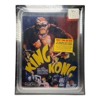 King Kong (DVD, 2005, 2-Disc Collector's Edition w/ Tin + 2 Bonus Movies) 
