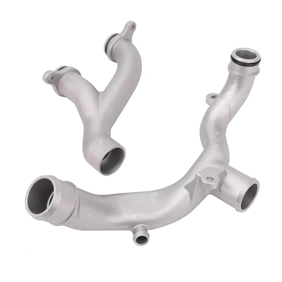 Engine Upgraded Metal Coolant Crossover Pipe For Land Rover LR075991 - Image 3 of 4