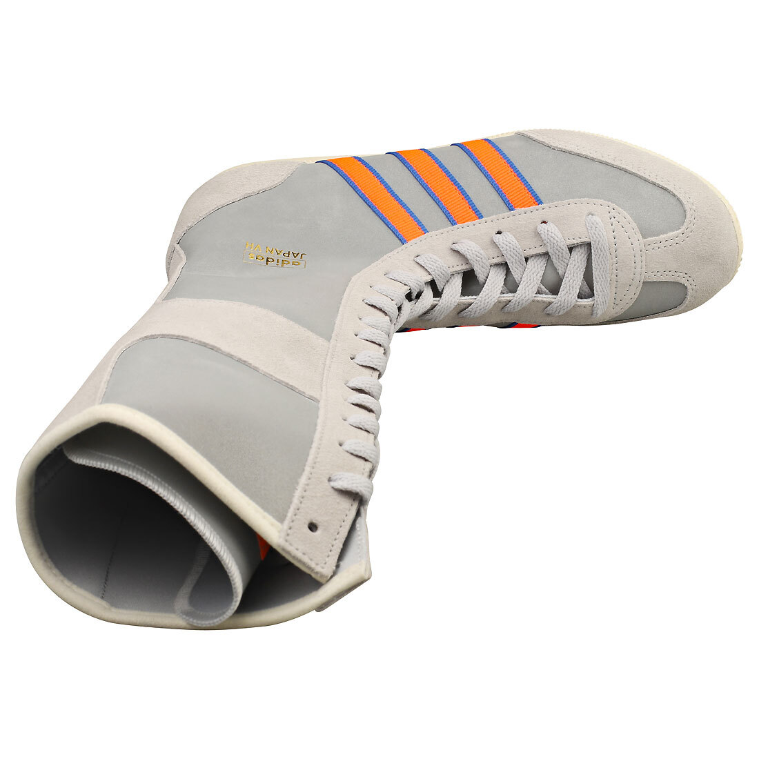adidas Japan Vh Womens Knee High Sneakers in Silver Orange