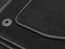 SERIE 4 TAPPETI - TAPPETINI IN MOQUETTE NERI PER SUBARU FORESTER DAL 2013 A 2016