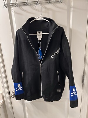 MASTERMIND WORLD X ADIDAS TRACK TOP - BLACK