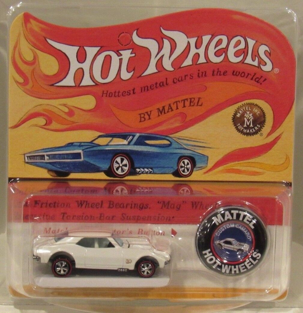 Hot Wheels HWC/RLC Custom Camaro Ransburg White Enamel 50th Hot Wheels HWC/RLC Custom Camaro Ransburg White Enamel 50th