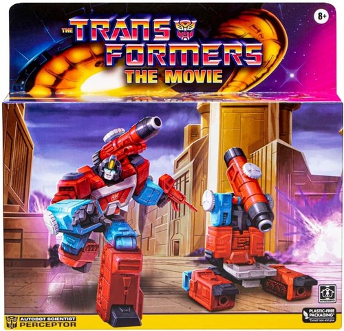 Transformers The Movie G1 Retro Autobot Scientist Perceptor Figur - NEU - Bild 6 von 6