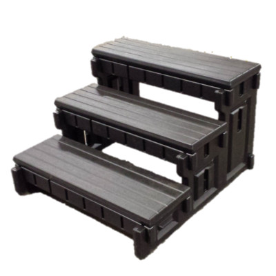Confer Plastics Ultra Spa Step - Black