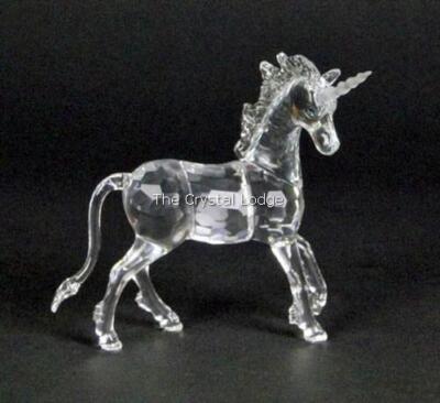 SWAROVSKI CRYSTAL UNICORN STANDING 630119 MINT BOXED RETIRED RARE