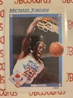 1991-1992 NBA Hoops Michael Jordan Basketball Card All Star #253 comb ship super