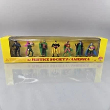 DC Direct The Justice Society of America Seven-Piece PVC Set Series 2 SEALED