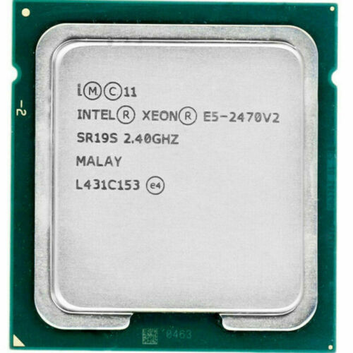 Intel Xeon E5-2470 V2 2.4GHz 25MB 8GT/s SR19S LGA 1356 CPU Processor 10 Cores - Picture 1 of 2