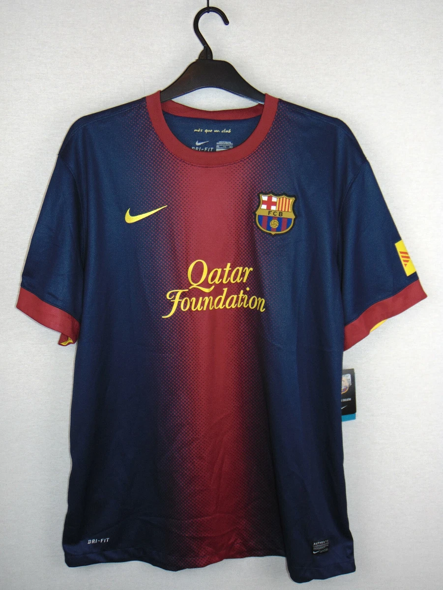 BNWT 2012 2013 Barcelona Nike Home Shirt Football shirt Jersey 2XL