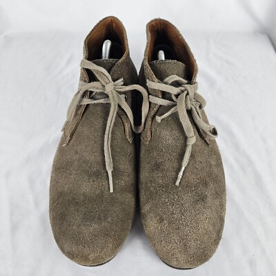 John Varvatos Star USA Chukka Suede Boot Lace-up Brown Mens 