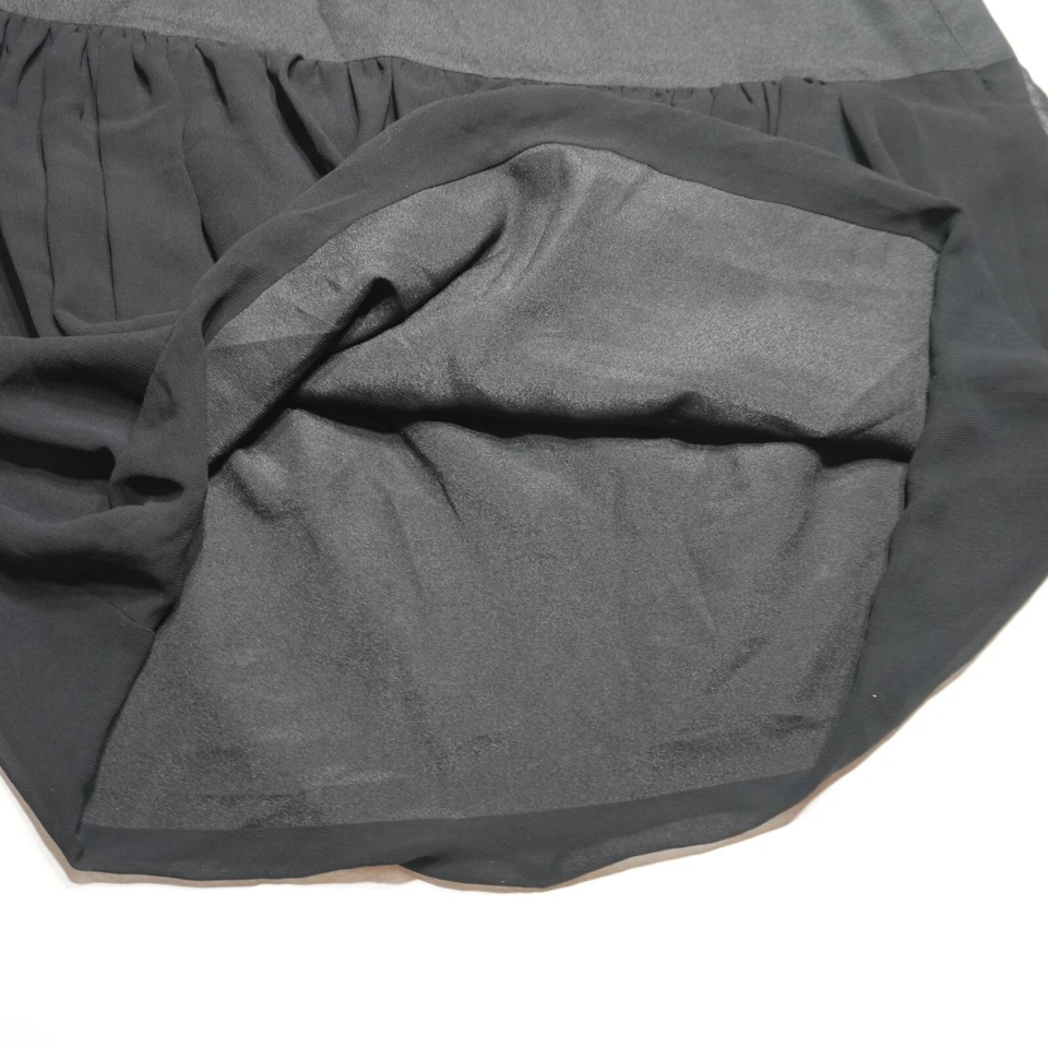 Falda Kensie para mujer 12 cintura alta dobladillo burbuja drapeado fruncido Y2K recta 19" Foto 4 de 4