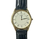 SEIKO Quartz Watch White Dial 6430-7009, New Lizard Band