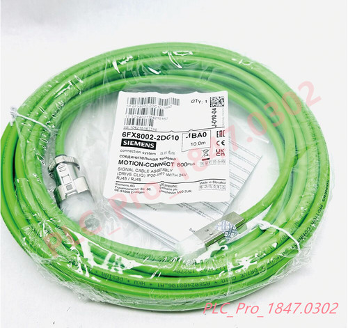 Cavo Segnale Encoder Siemens 6FX8002-2DC10-1BF0: 15 Metri, Nuovo Per Macchine CNC