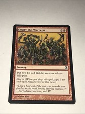 Empty the Warrens Magic The Gathering Card