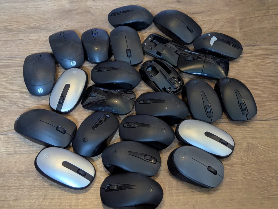 FAULTY bundle of 24x HP 150 240 X200 Z3700  wireless mouse mice job lot READ - Image 2 of 4