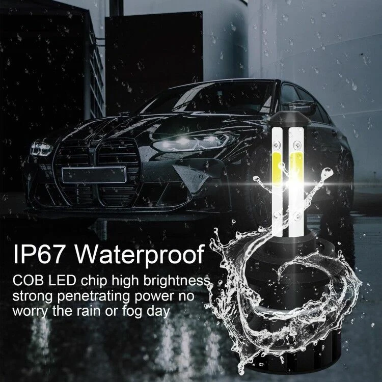 For Land Rover LR2 LR4 2010 2011 2012 2013 2014 2015 LED Headlight Fog Bulbs Kit - Image 4 of 4