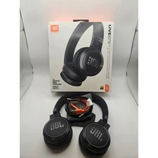 JBL Live 675NC Wireless Adaptive Noise Cancelling Headphones Black