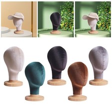 Tête de mannequin, présentoir pour chapeaux, support de perruque