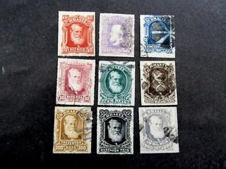 Sello de Brasil nystamps # 68//77 usado $120 L10y398