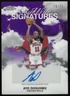 2025-26 Topps Chrome Ayo Dosunmu SkyWrite Purple Refractor Auto /75